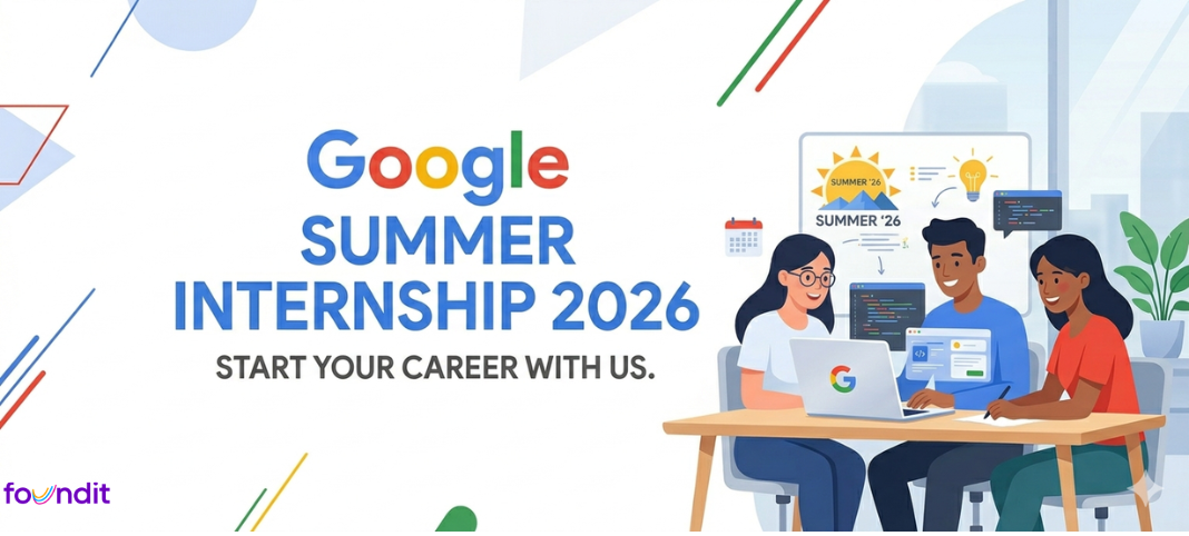 vector image of three students discussing some project work , the concpet of Google Summer Internship